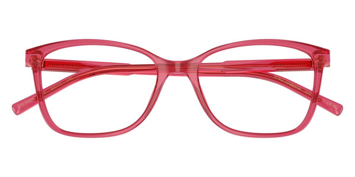 DOLCE&GABBANA DG3424 1754 52 - Transparent Cherry #id:dg34241754_s:100120