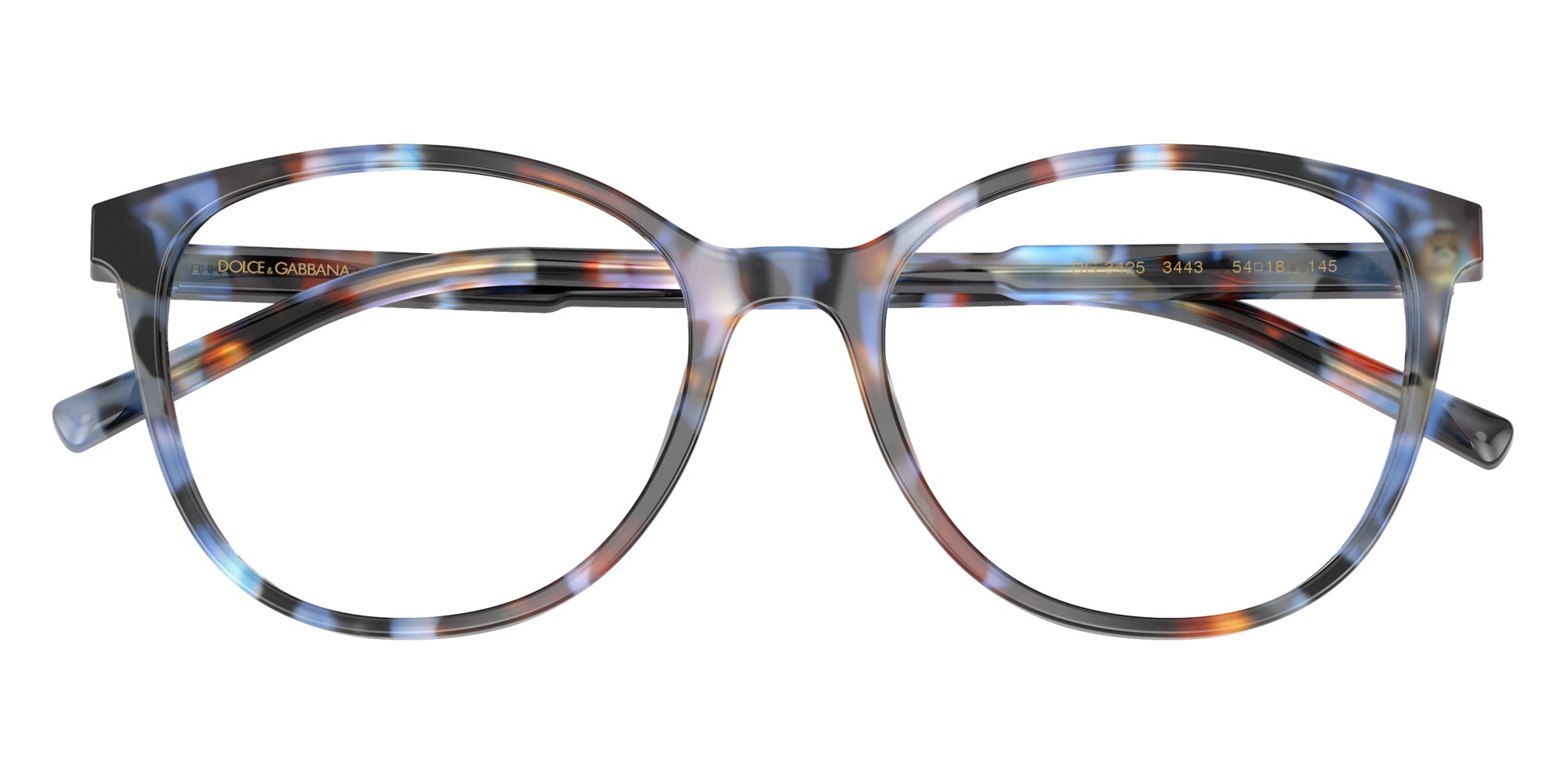 DOLCE & GABBANA DG3425 3443 52 - Havana Blue #id:dg34253443_s:100120