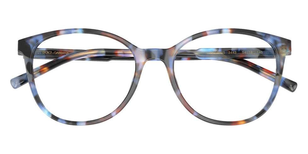 DOLCE & GABBANA DG3425 3443 52 - Havana Blue #id:dg34253443_s:100120