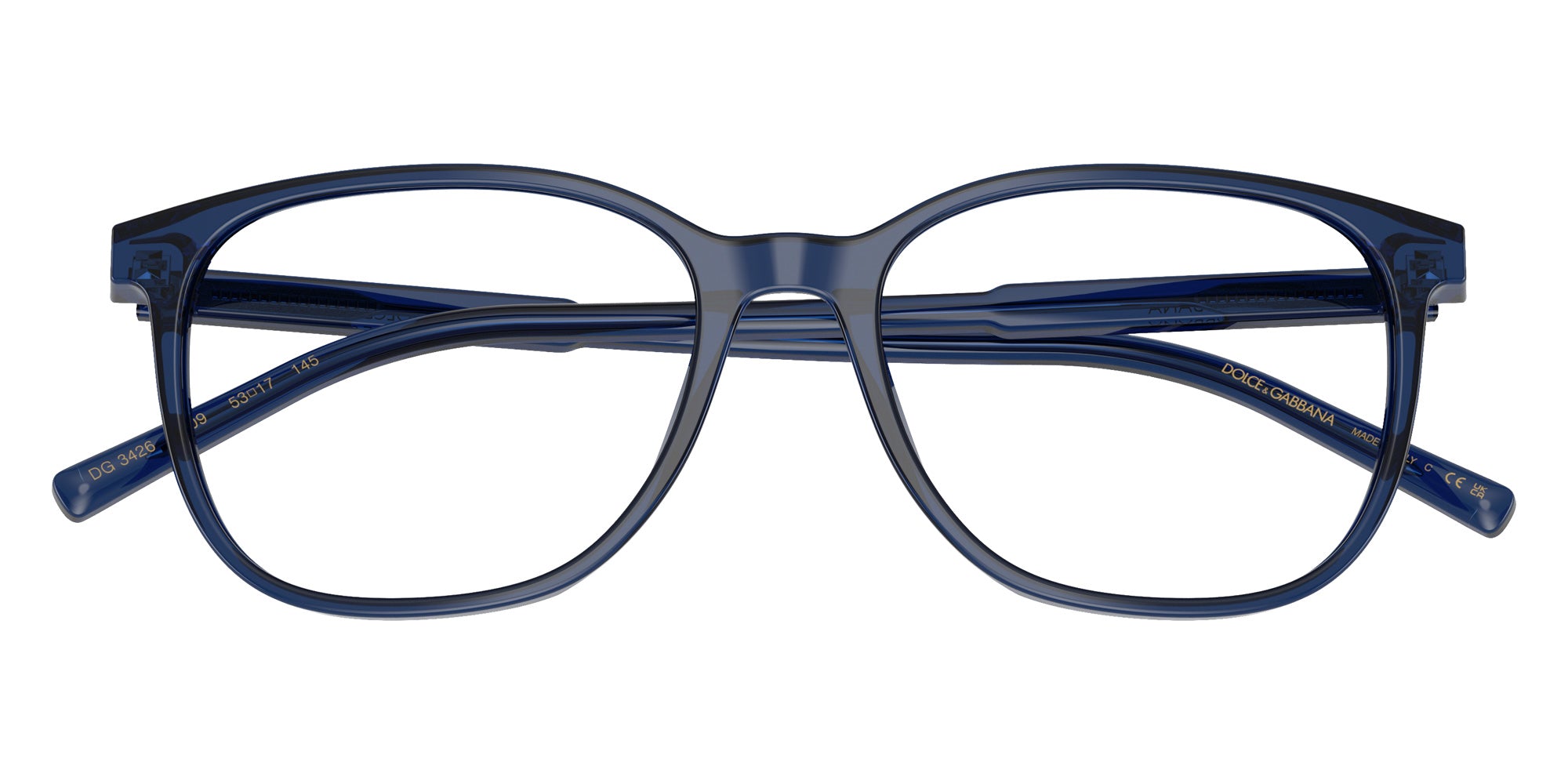 DOLCE & GABBANA DG3426 3009 51 - Transparent Blue #id:dg34263009_s:100120