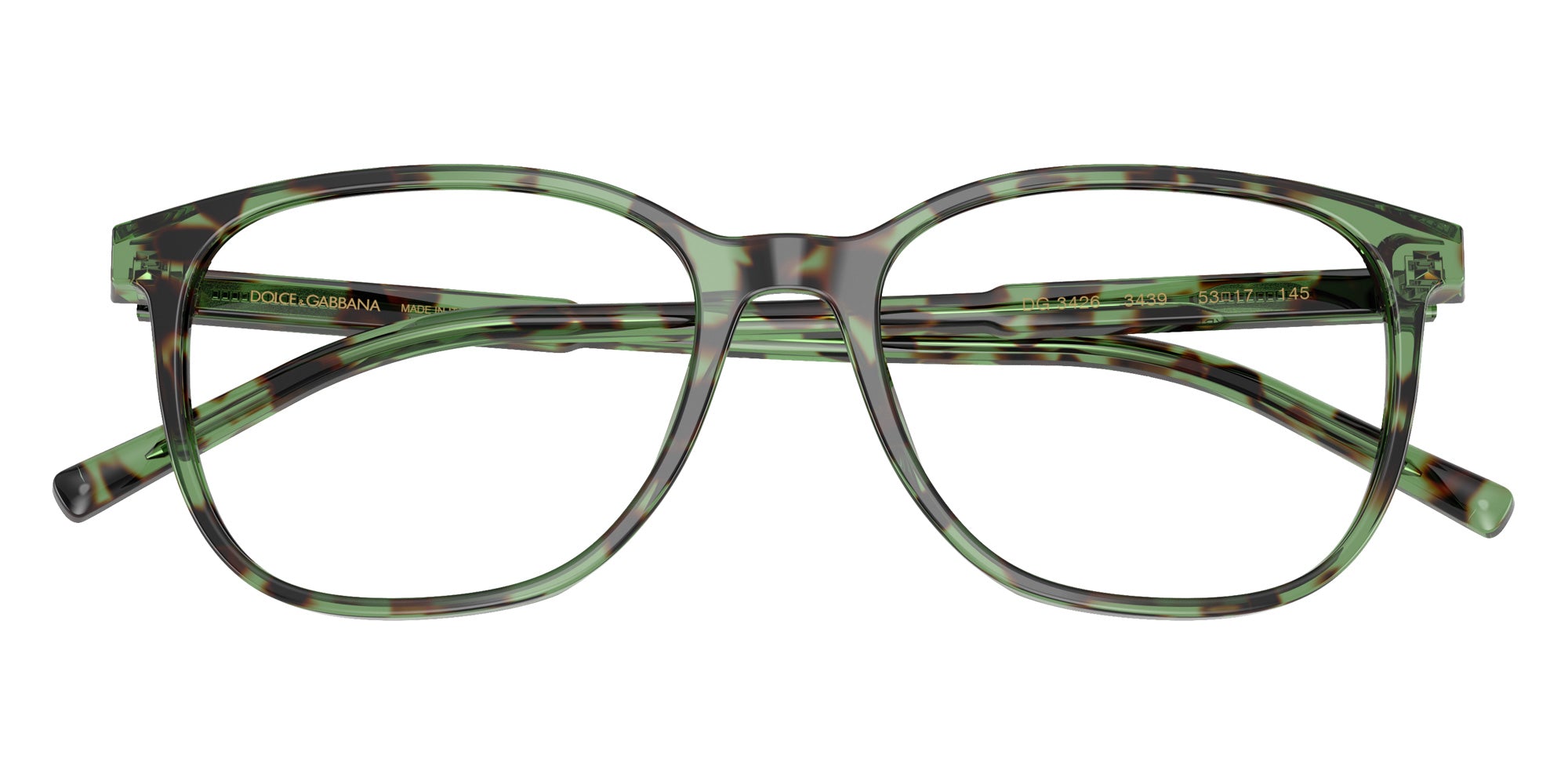 DOLCE & GABBANA DG3426 3439 53 - Havana Green #id:dg34263439_s:102120