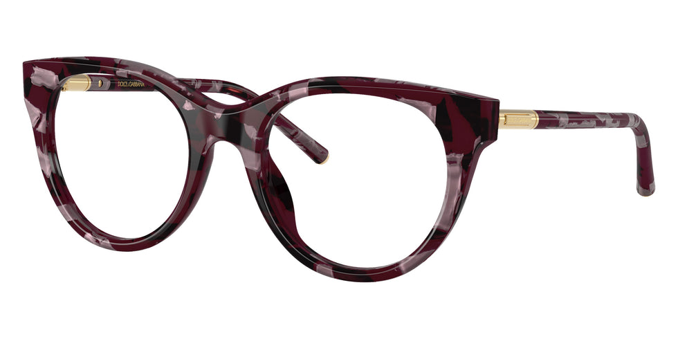 DOLCE & GABBANA DG3433 3464 51 - Pearl Havana Purple #id:dg34333464_s:108105