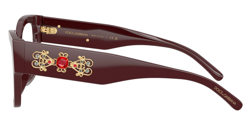 DOLCE & GABBANA DG3435B 3091 51 - Bordeaux #id:dg3435b3091_s:100110