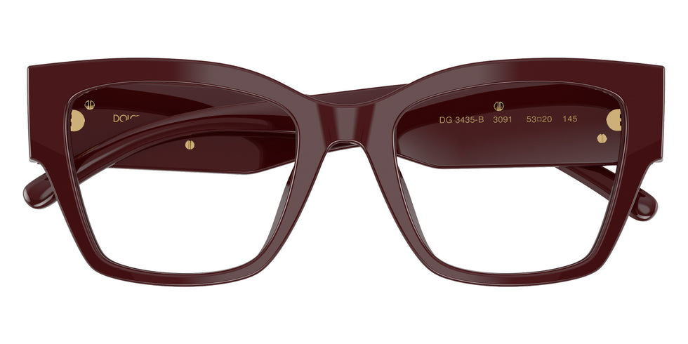 DOLCE & GABBANA DG3435B 3091 51 - Bordeaux #id:dg3435b3091_s:100120