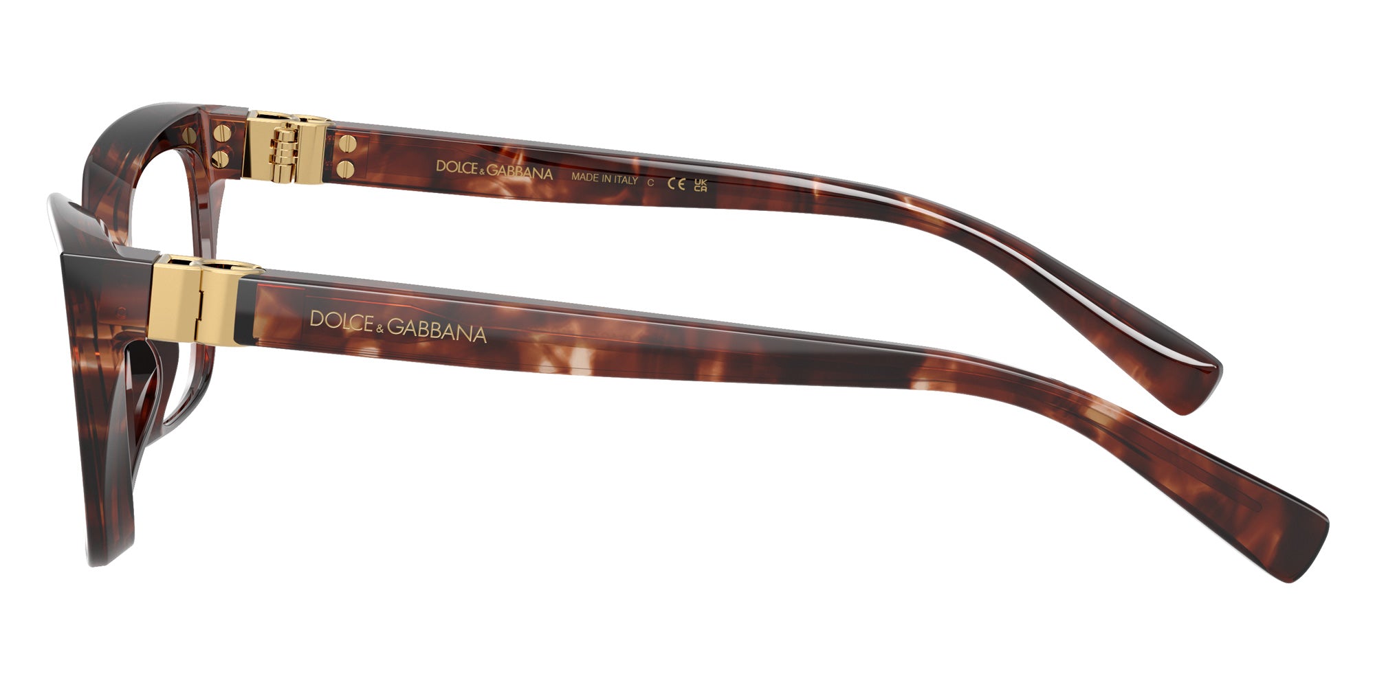 DOLCE&GABBANA DG3436 3222 51 - Dark Red Havana #id:dg34363222_s:100110