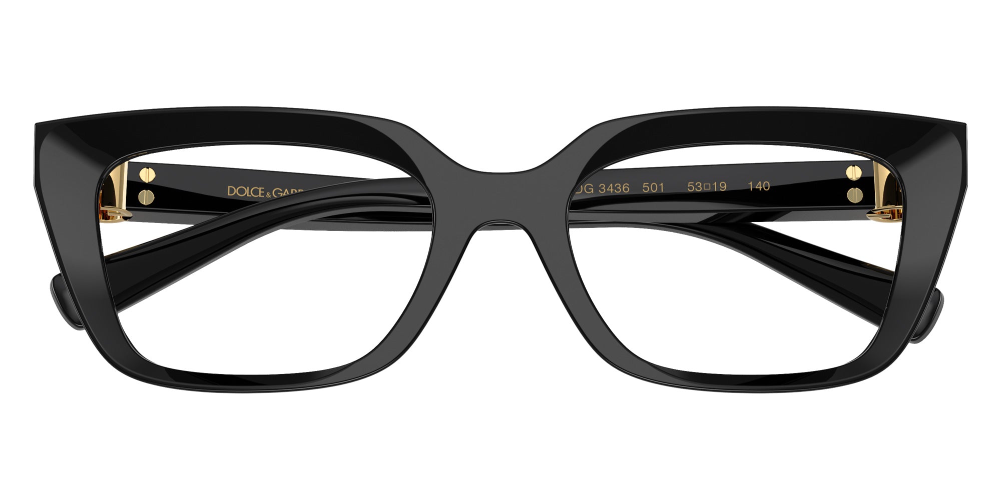 DOLCE&GABBANA DG3436 501 51 - Black #id:dg3436501_s:112100