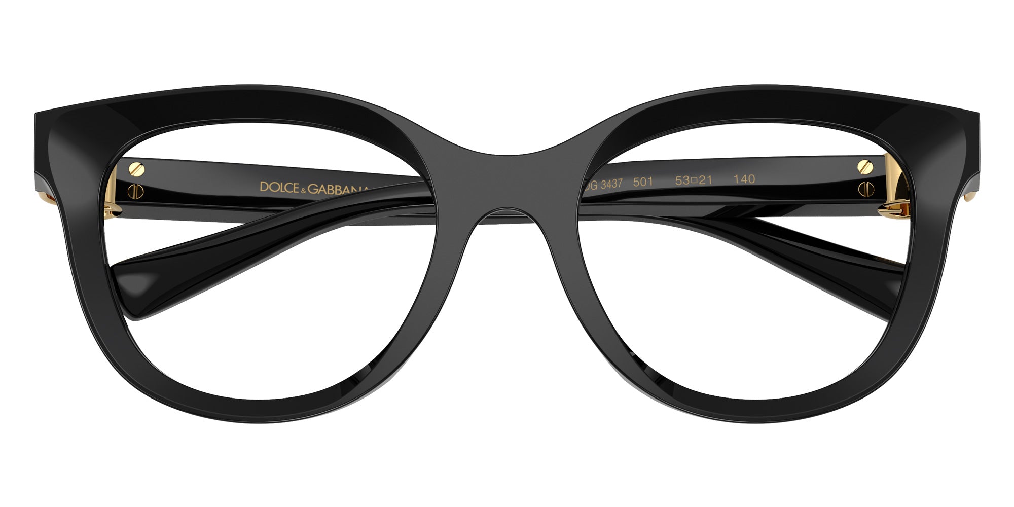 DOLCE&GABBANA DG3437 501 51 - Black #id:dg3437501_s:112100