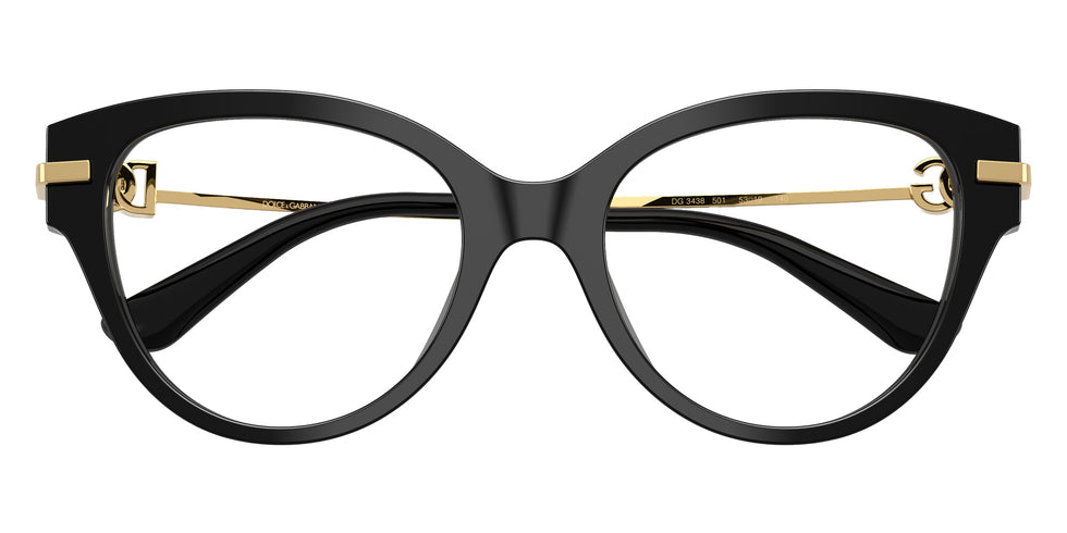 DOLCE&GABBANA DG3438 501 51 - Black #id:dg3438501_s:112100