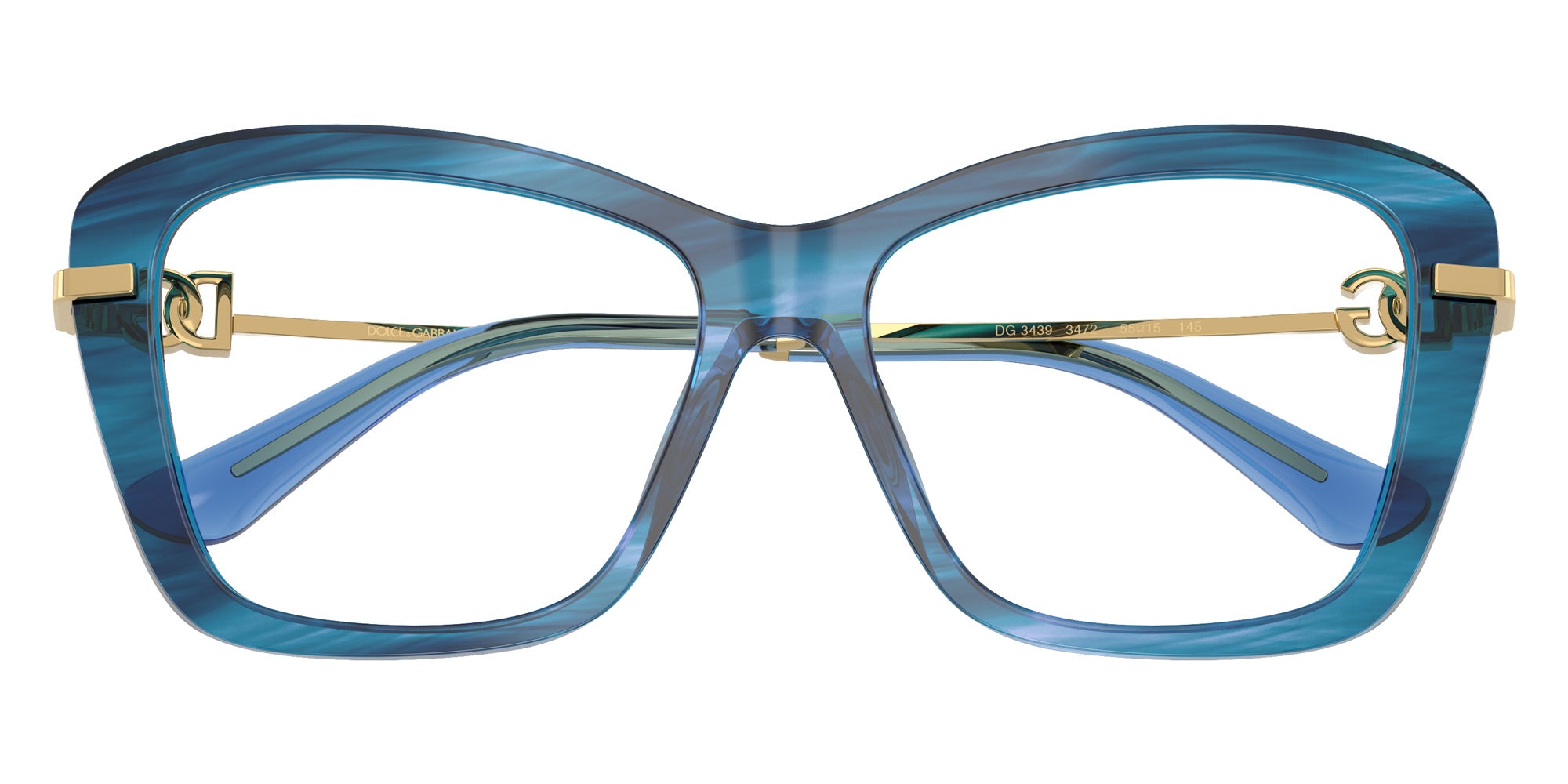 DOLCE&GABBANA DG3439 3472 53 - Striped Blue #id:dg34393472_s:104100