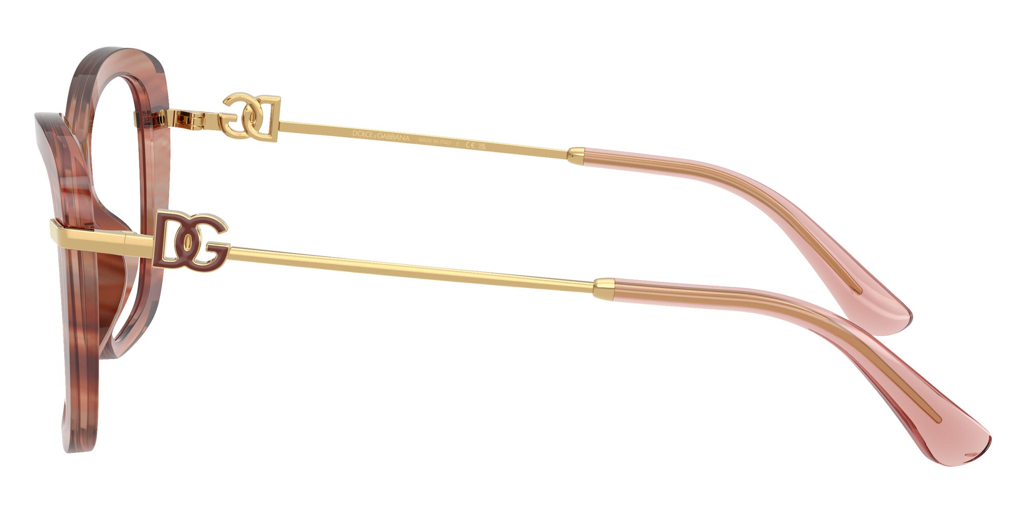 DOLCE&GABBANA DG3439 3473 53 - Striped Red #id:dg34393473_s:108110