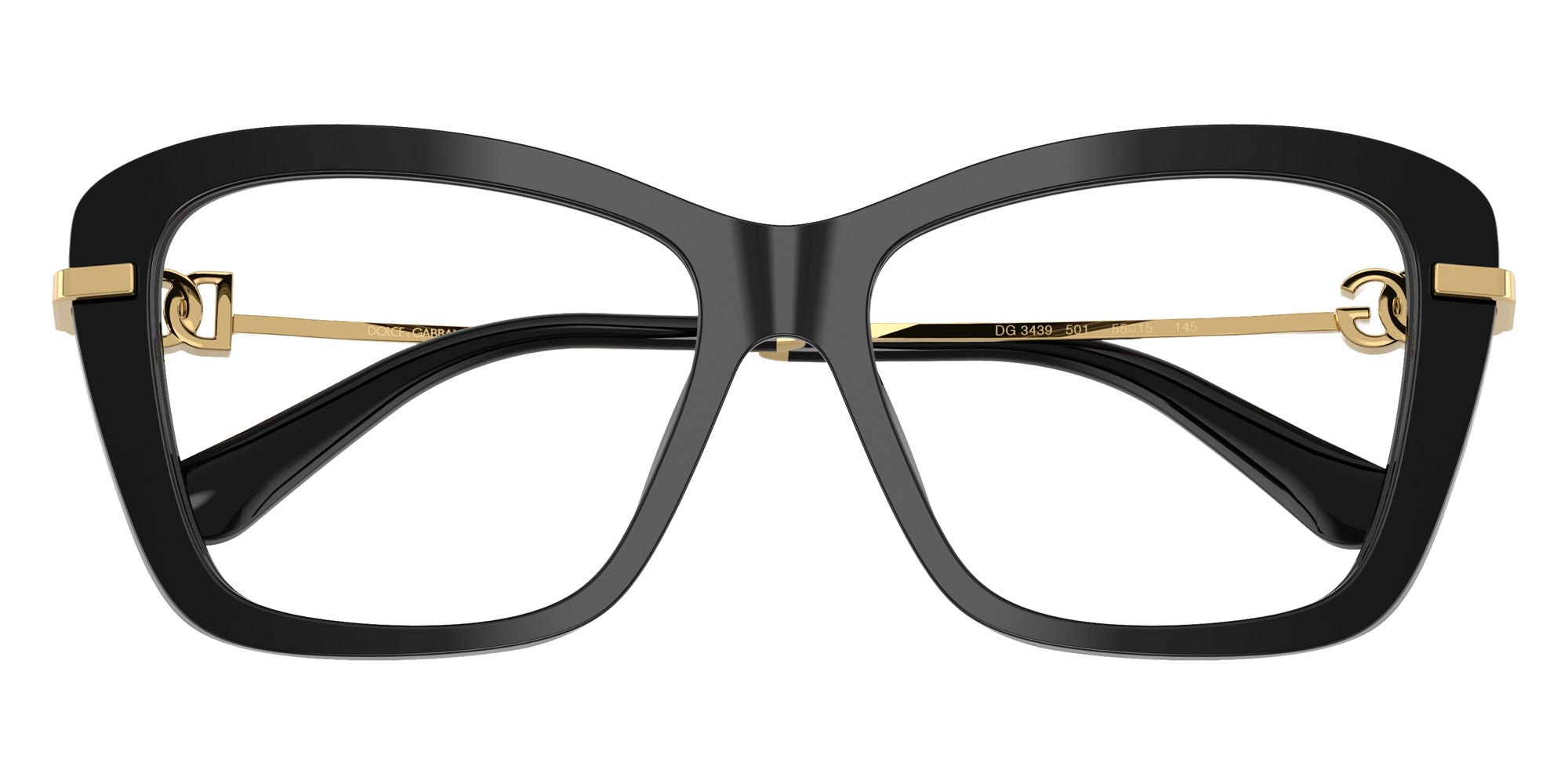 DOLCE&GABBANA DG3439 501 53 - Black #id:dg3439501_s:112100