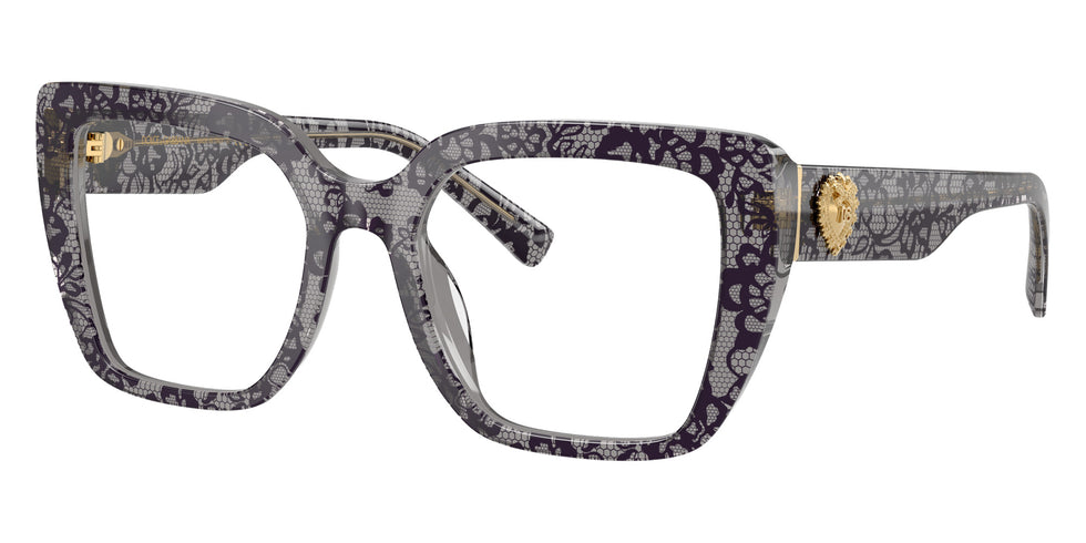 DOLCE&GABBANA DG3441 3471 51 - Print Black Lace #id:dg34413471_s:108105