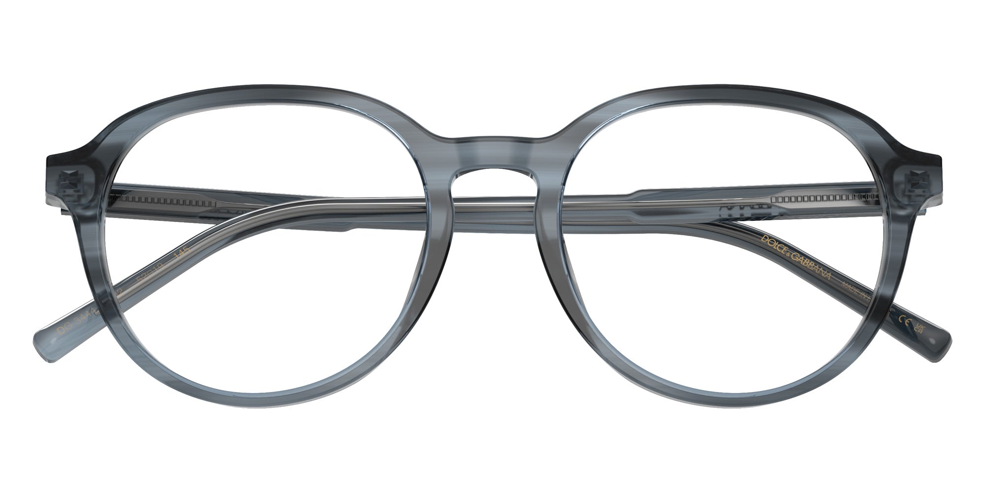 DOLCE&GABBANA DG3444 3482 50 - Blue on Striped Blue #id:dg34443482_s:104100