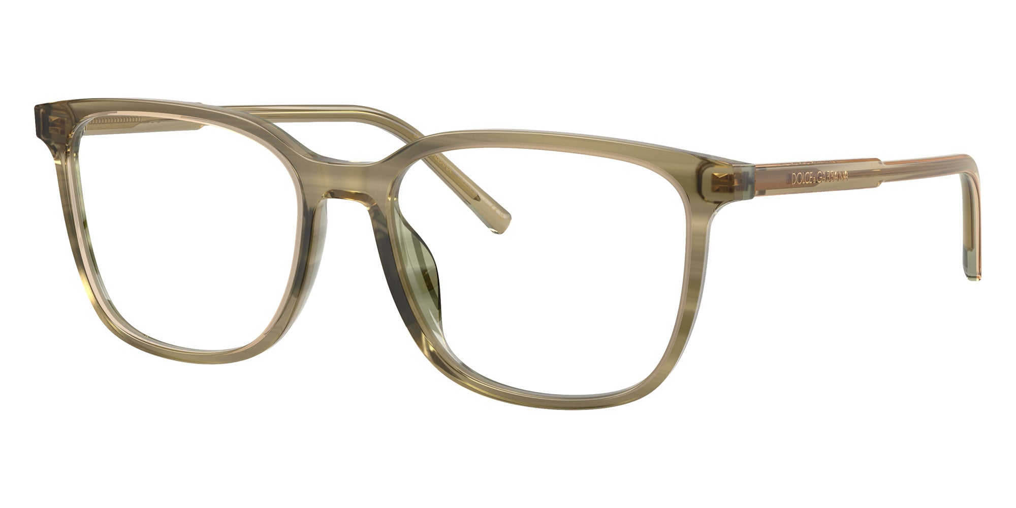 DOLCE&GABBANA DG3445 3480 53 - Green on Striped Green #id:dg34453480_s:108105