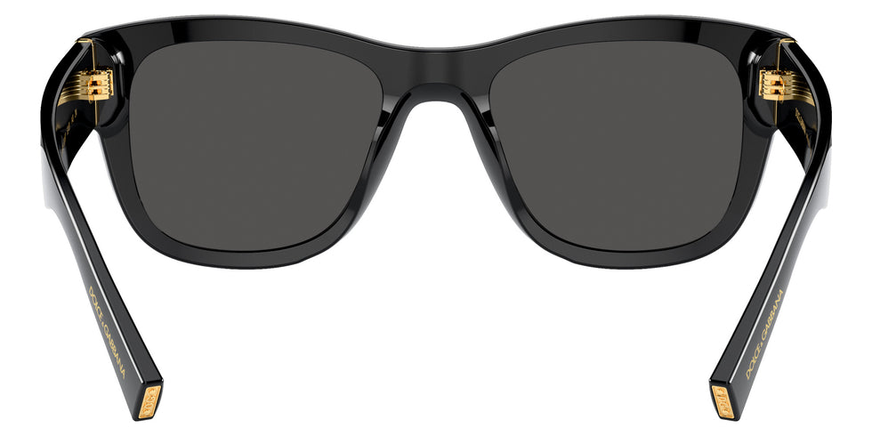 DOLCE & GABBANA DG4338 501/87 52 - Black / Dark Gray #id:dg433850187_s:100115