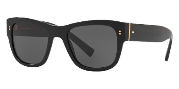 DOLCE & GABBANA DG4338F 501/87 52 - Black / Dark Gray #id:dg4338f50187_s:100100