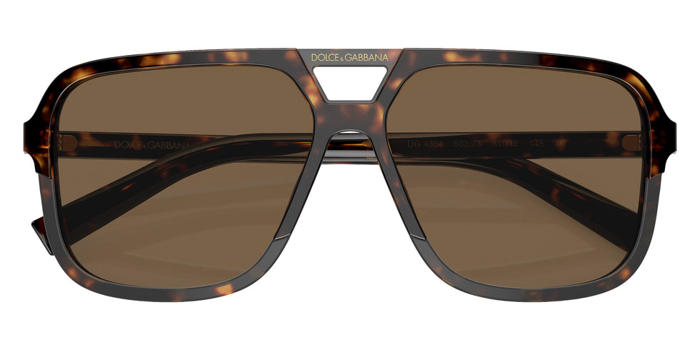 DOLCE & GABBANA DG4354 502/73 58 - Havana / Brown Gradient Dark Brown #id:dg435450273_s:104120