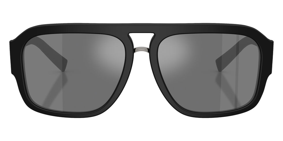 DOLCE & GABBANA DG4403 25256G 58 - Matte Black / Gray Mirrored Black #id:dg440325256g_s:100100