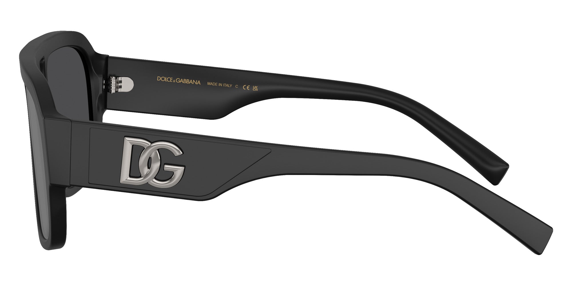 DOLCE & GABBANA DG4403 25256G 58 - Matte Black / Gray Mirrored Black #id:dg440325256g_s:100110