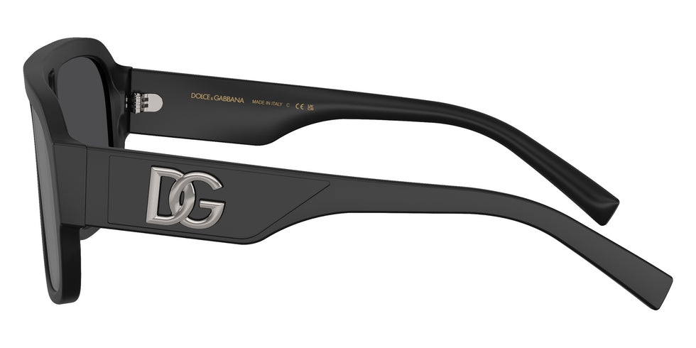 DOLCE & GABBANA DG4403 25256G 58 - Matte Black / Gray Mirrored Black #id:dg440325256g_s:100110