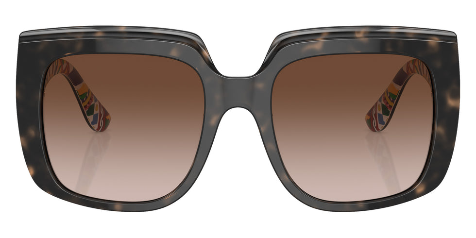 DOLCE & GABBANA DG4414 321713 54 - Havana on White Barrow / Gradient Brown #id:dg4414321713_s:100100