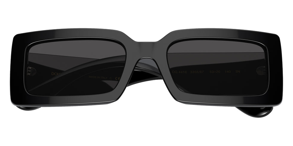 DOLCE & GABBANA DG4416 335587 53 - Black / Dark Gray #id:dg4416335587_s:100120
