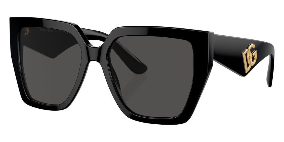 DOLCE & GABBANA DG4438F 501/87 55 - Black / Dark Gray #id:dg4438f50187_s:100105