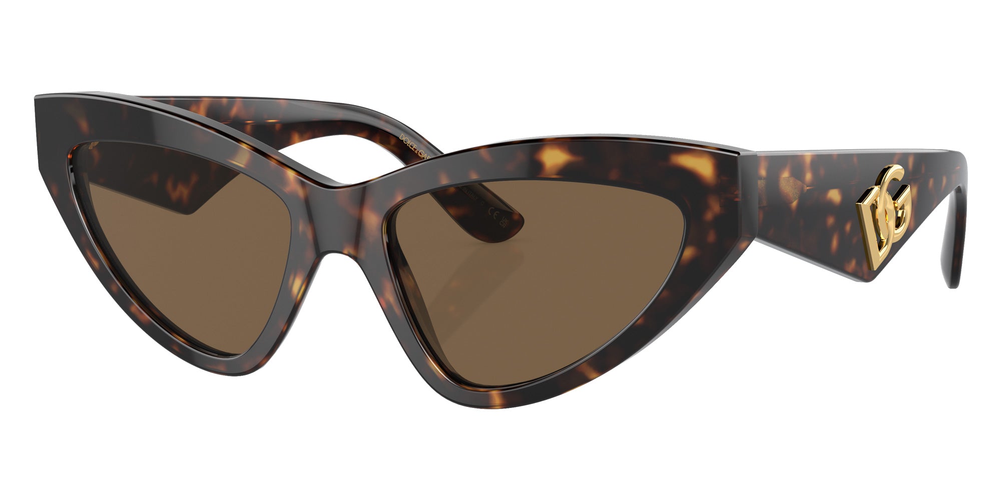 DOLCE & GABBANA DG4439 502/73 55 - Havana / Dark Brown #id:dg443950273_s:104105