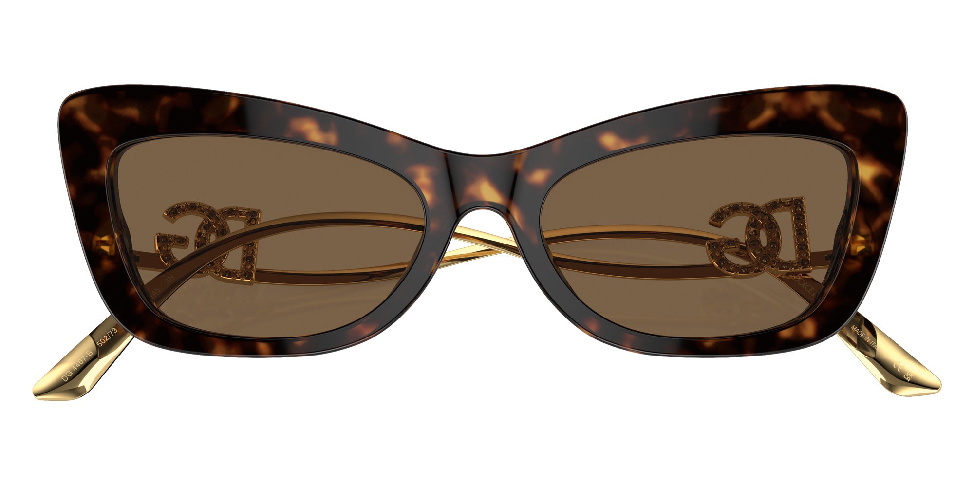 DOLCE & GABBANA DG4467B 502/73 55 - Havana / Dark Brown #id:dg4467b50273_s:102120