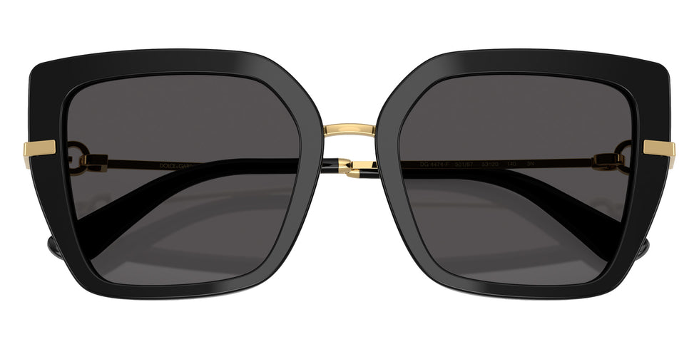 DOLCE & GABBANA DG4474F 501/87 53 - Black / Dark Gray #id:dg4474f50187_s:100120