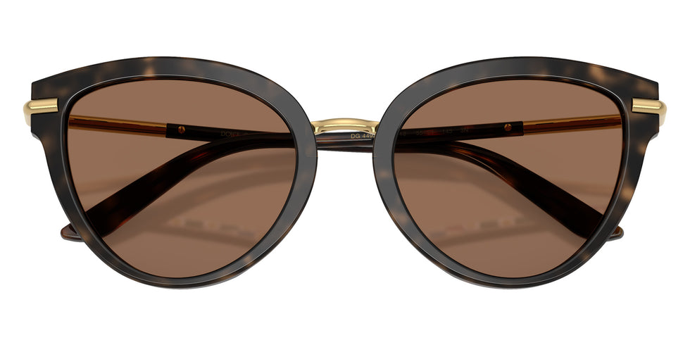 DOLCE & GABBANA DG4492 321713 55 - Havana on White Barrow / Dark Brown #id:dg4492321713_s:100120