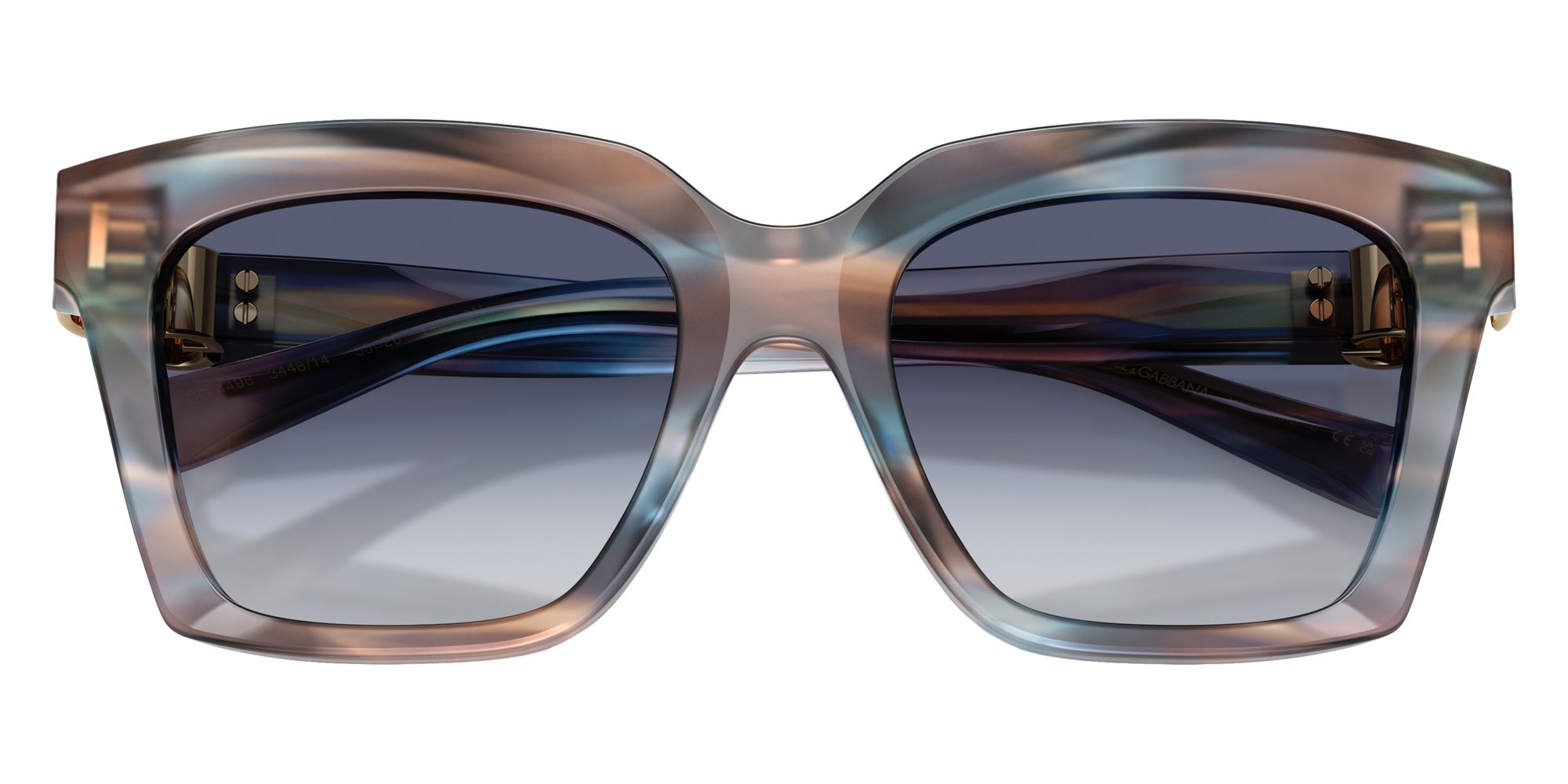 DOLCE & GABBANA DG4498 344814 55 - Striped Blue / Gray Gradient Blue #id:dg4498344814_s:100120