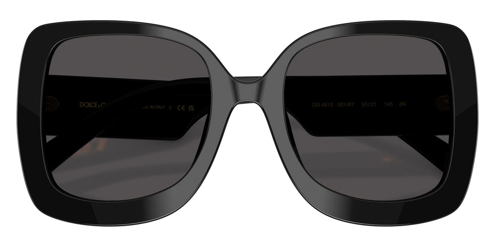 DOLCE & GABBANA DG4513 501/87 55 - Black / Dark Gray #id:dg451350187_s:104120