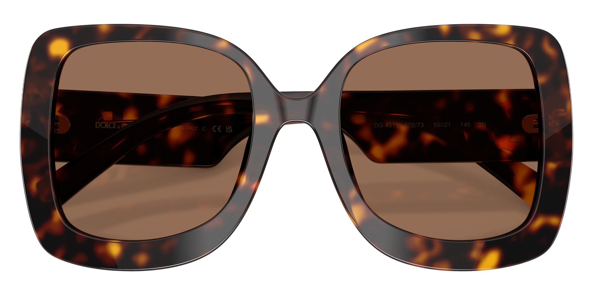 DOLCE & GABBANA DG4513 502/73 55 - Havana / Dark Brown #id:dg451350273_s:106120