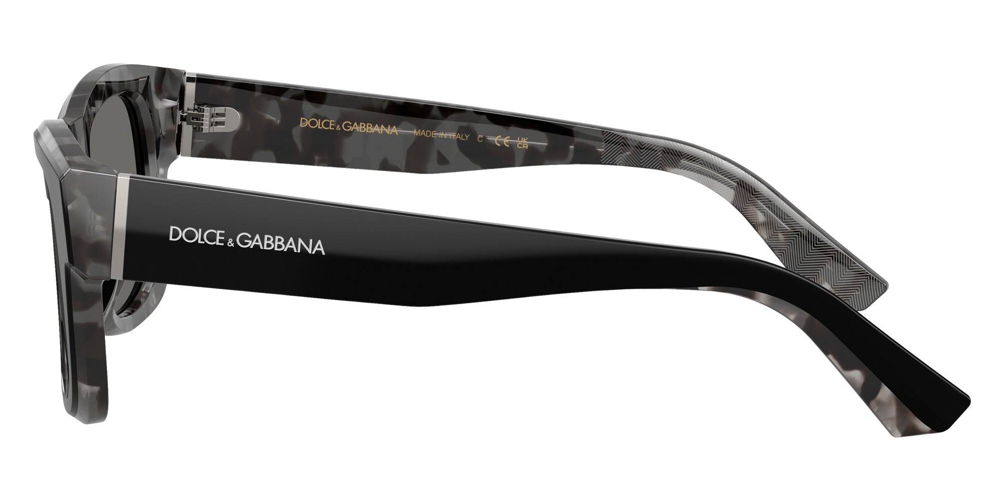DOLCE & GABBANA DG4515 3403/1 52 - Black on Gray Havana / Gray #id:dg451534031_s:100110