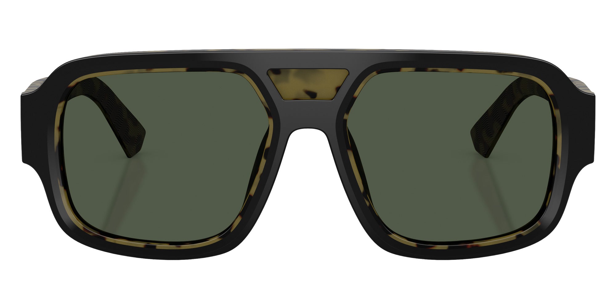 DOLCE & GABBANA DG4516 34049A 55 - Black on Yellow Havana / Dark Green Polarized #id:dg451634049a_s:102100