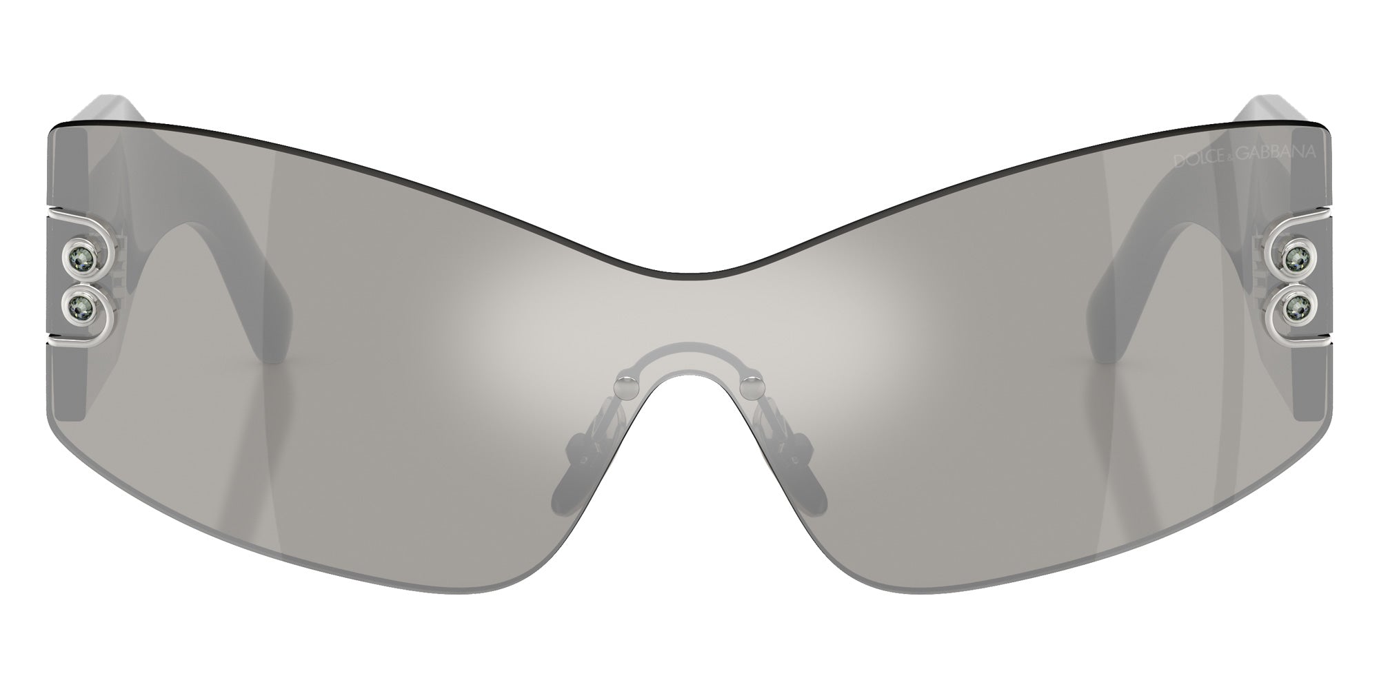 DOLCE & GABBANA DG4526B 501/6G 142 - Black / Light Gray Mirrored Silver #id:dg4526b5016g_s:100100