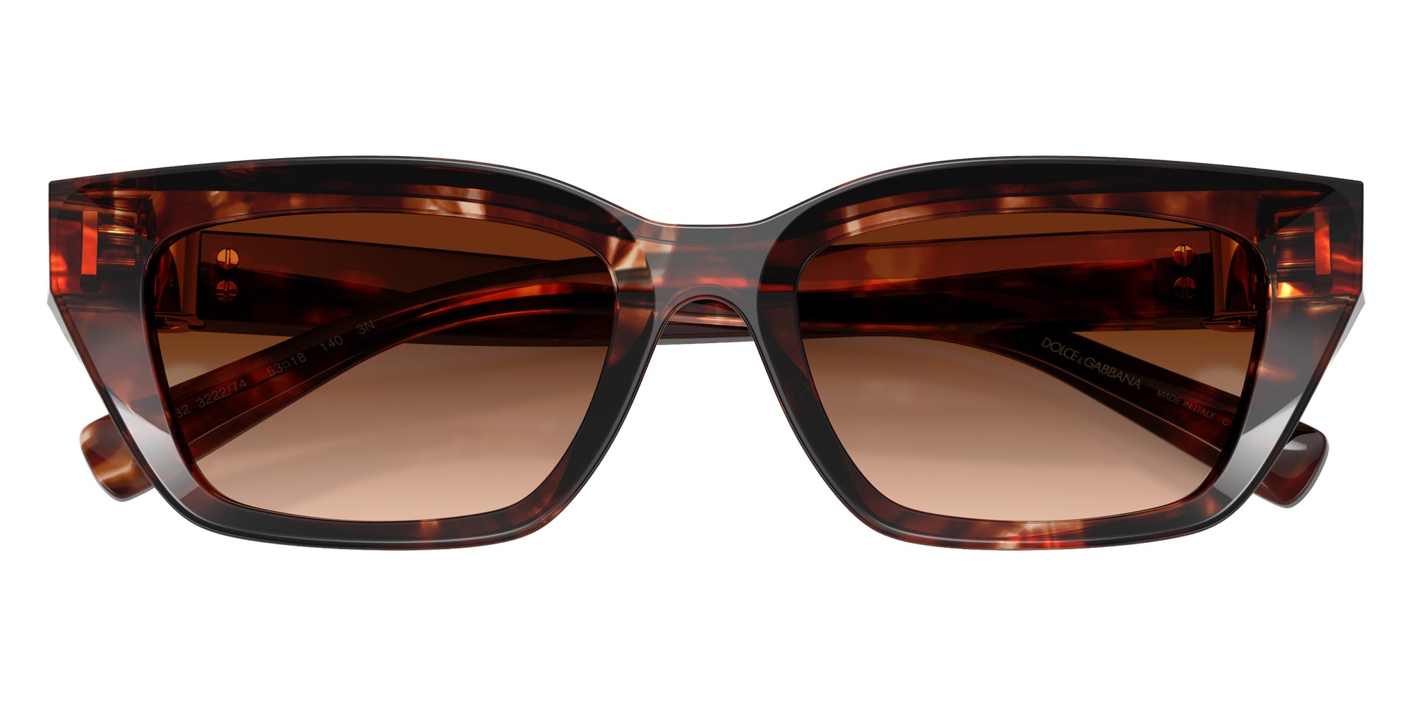 DOLCE&GABBANA DG4532 322274 53 - Dark Red Havana #id:dg4532322274_s:102100
