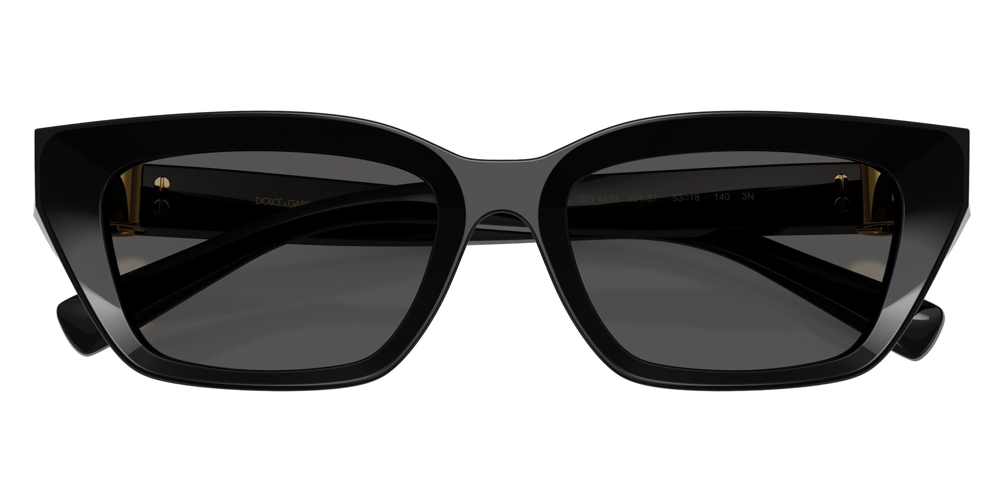 DOLCE&GABBANA DG4532 501/87 53 - Black #id:dg453250187_s:106100