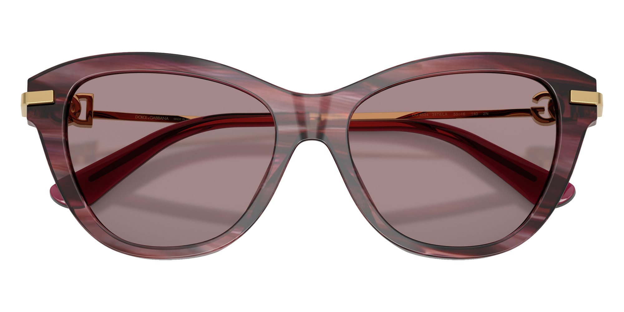 DOLCE&GABBANA DG4534 3474LA 53 - Striped Violet #id:dg45343474la_s:100100
