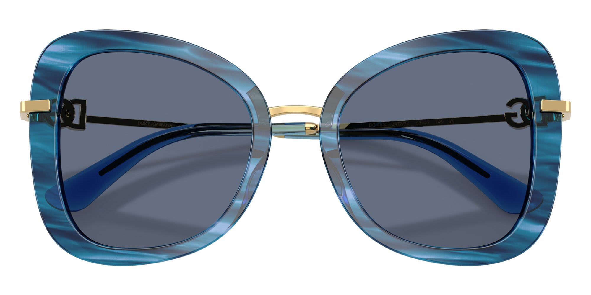 DOLCE&GABBANA DG4535 347272 53 - Striped Blue #id:dg4535347272_s:100100