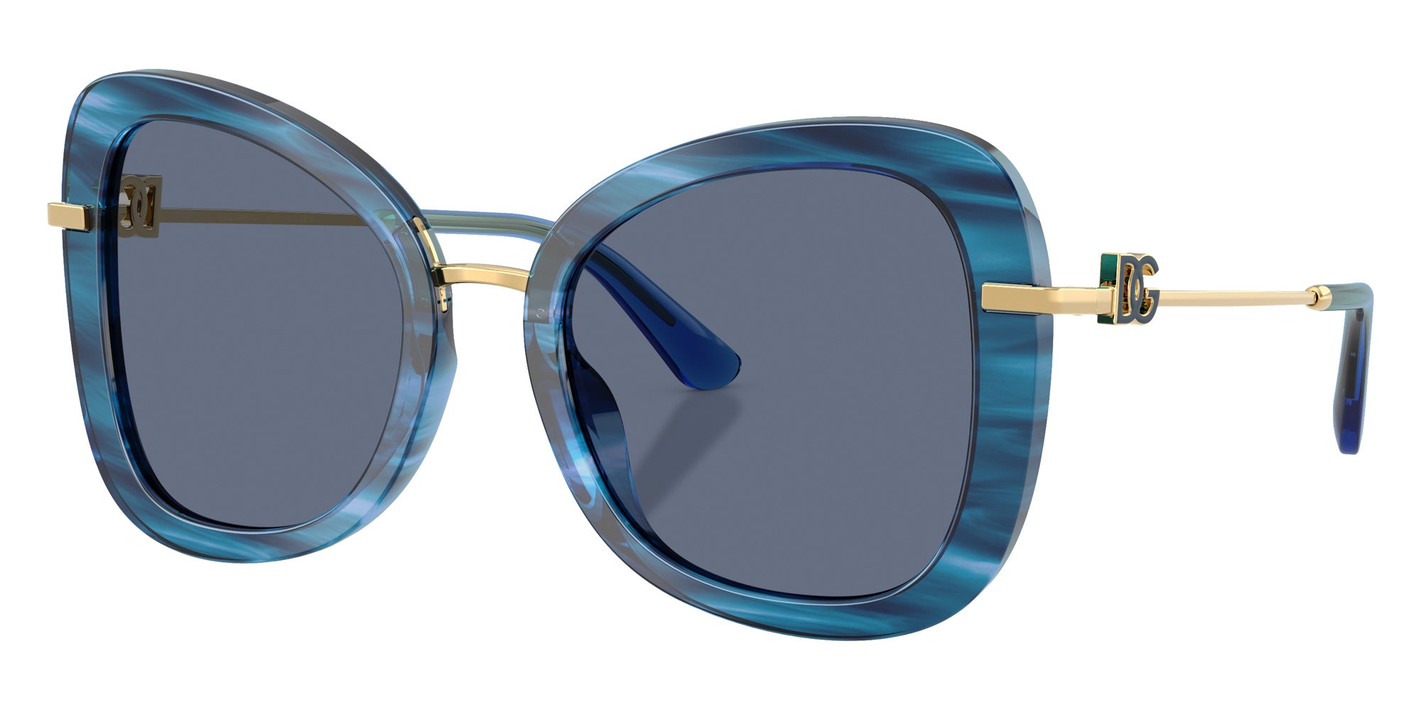 DOLCE&GABBANA DG4535 347272 53 - Striped Blue #id:dg4535347272_s:100105