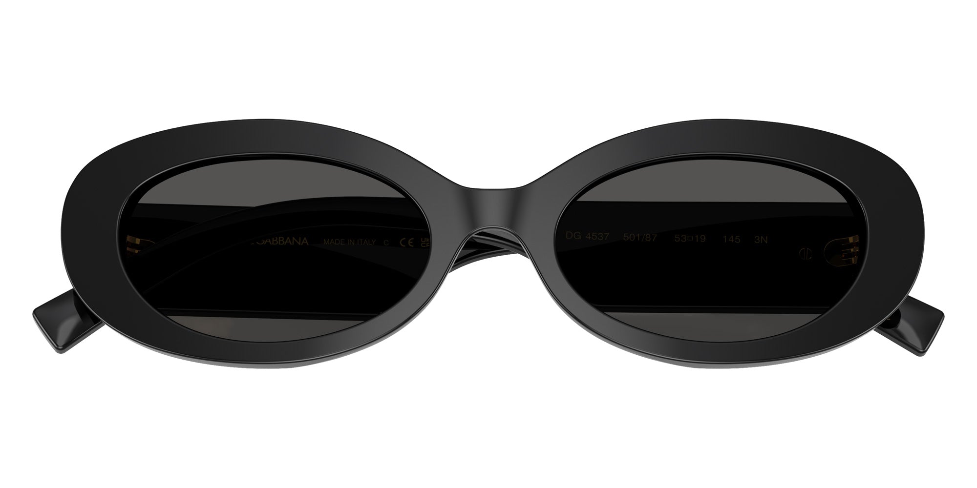 DOLCE&GABBANA DG4537 501/87 53 - Black #id:dg453750187_s:106100