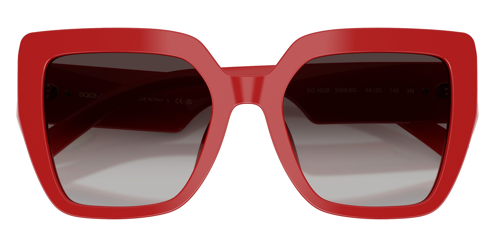 DOLCE&GABBANA DG4538 30888G 54 - Full Red #id:dg453830888g_s:100100
