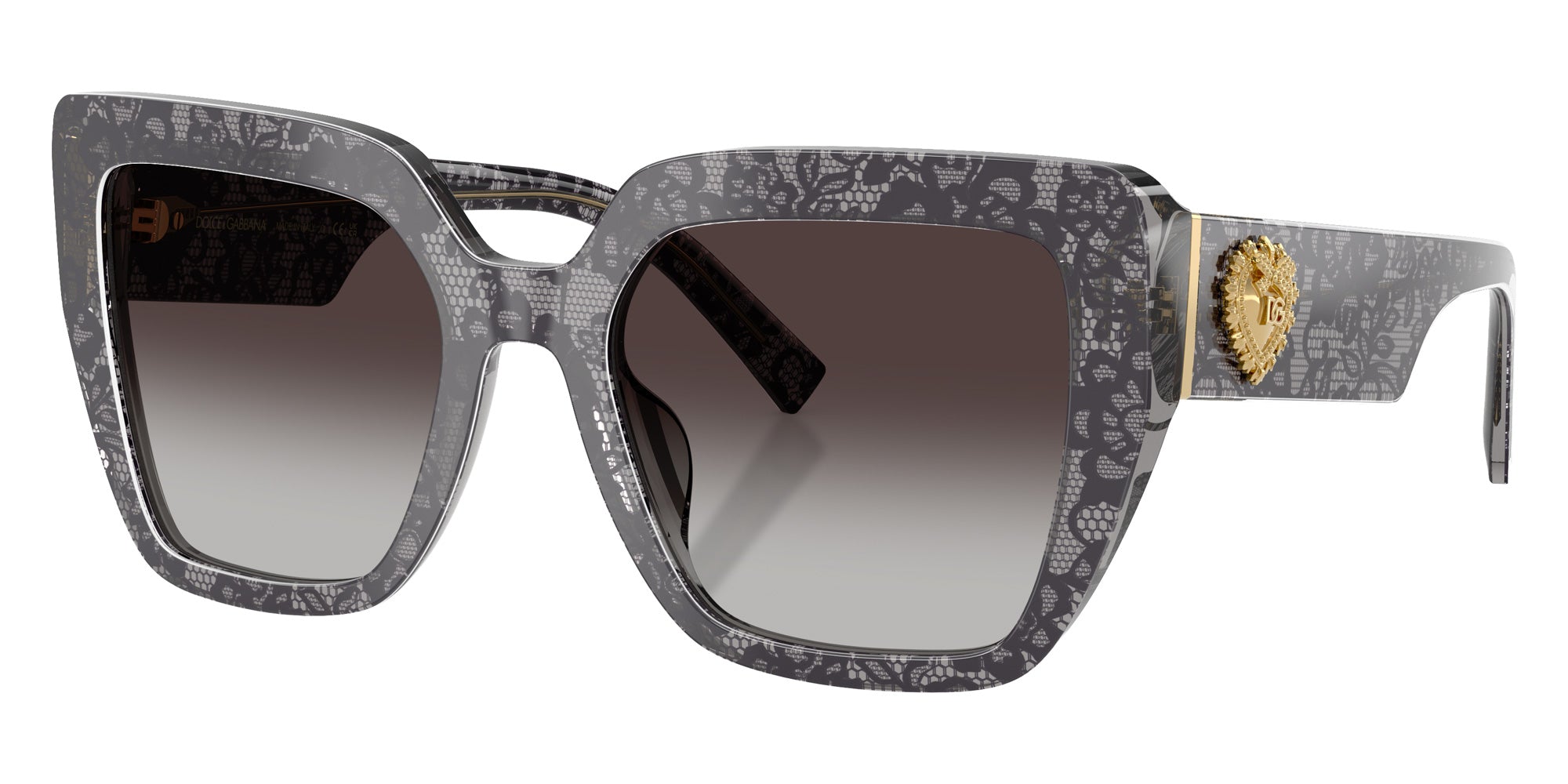 DOLCE&GABBANA DG4538 34718G 54 - Print Black Lace #id:dg453834718g_s:104105