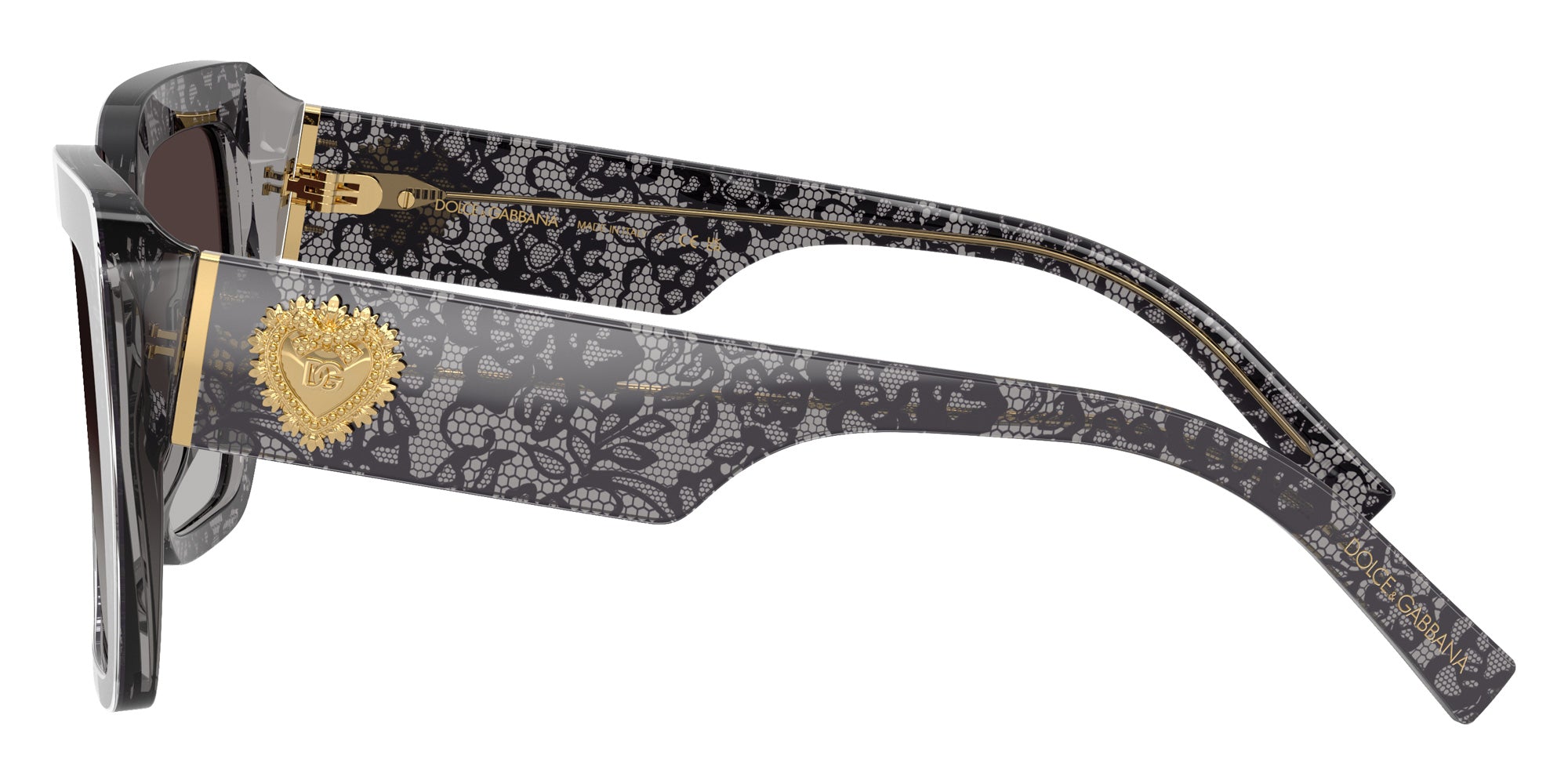 DOLCE&GABBANA DG4538 34718G 54 - Print Black Lace #id:dg453834718g_s:104110