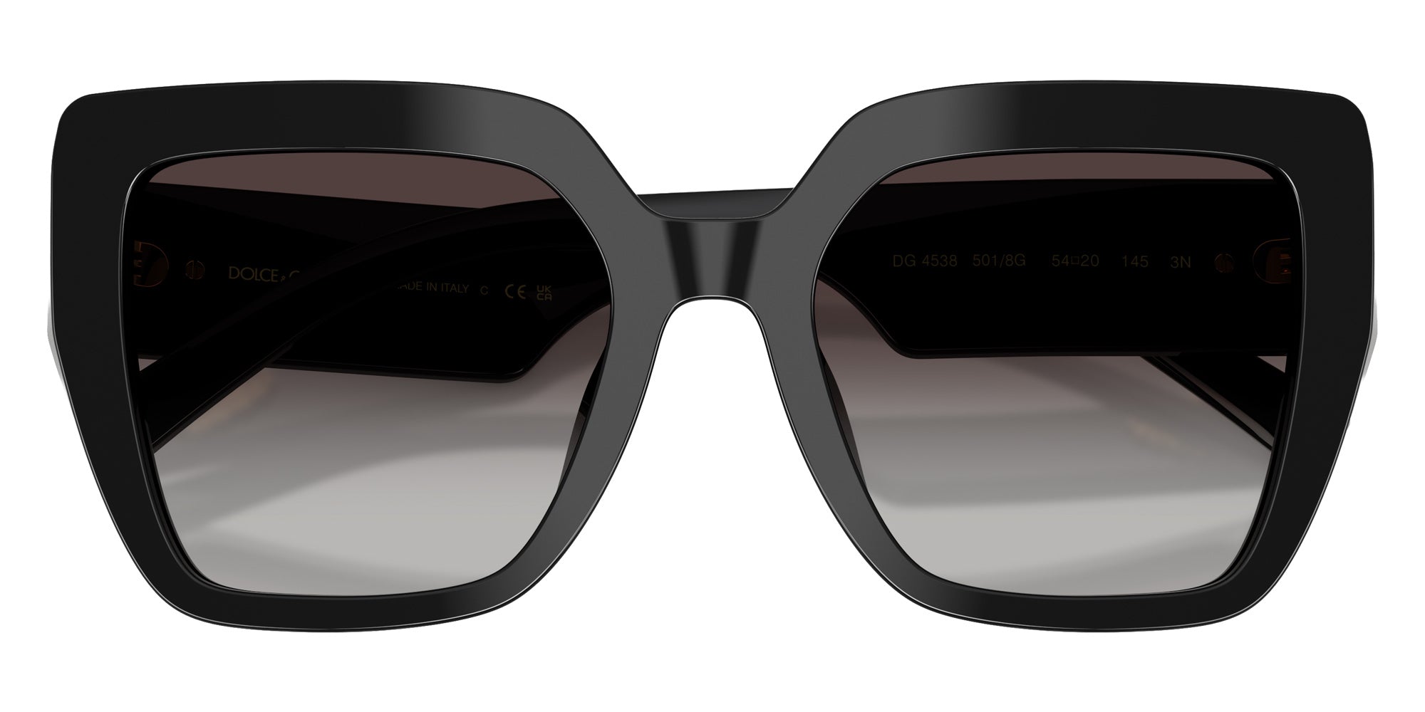 DOLCE&GABBANA DG4538 501/8G 54 - Black #id:dg45385018g_s:106100