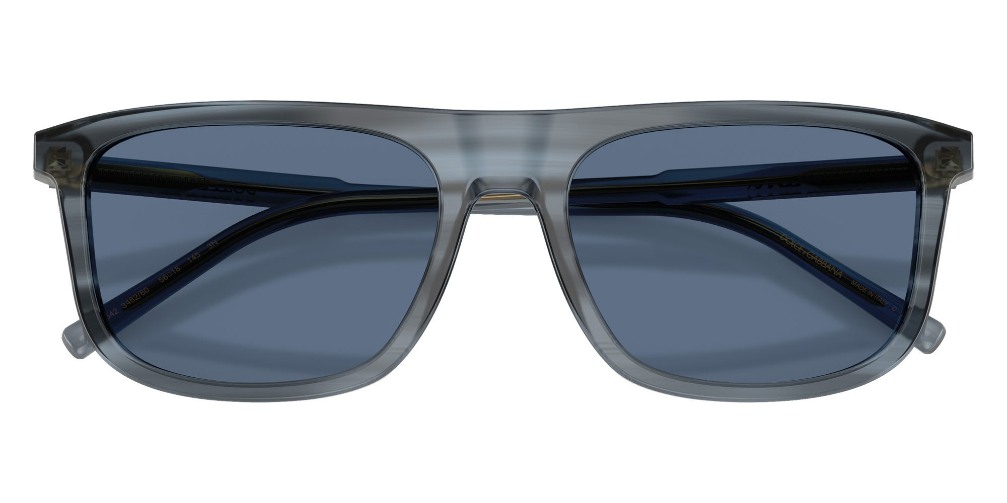 DOLCE&GABBANA DG4542 348280 56 - Blue on Striped Blue #id:dg4542348280_s:102100