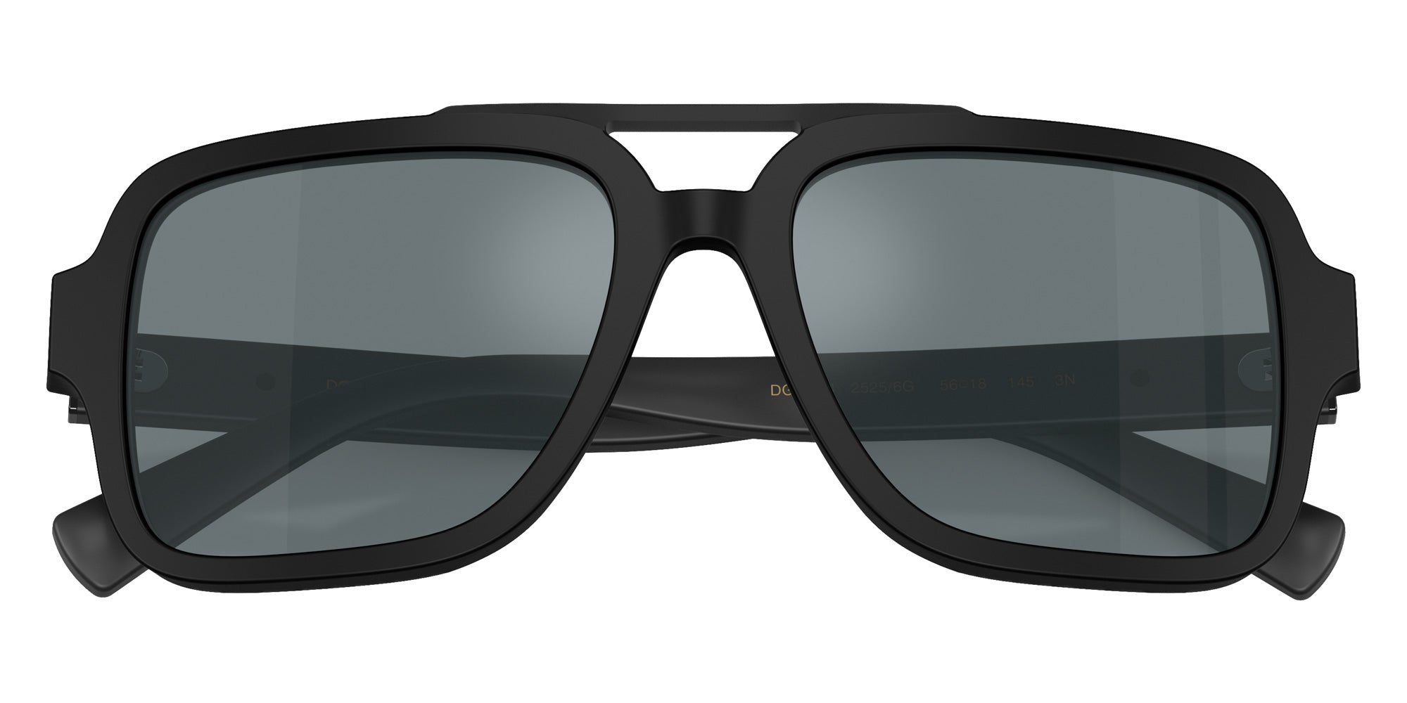 DOLCE&GABBANA DG4544 25256G 56 - Matte Black #id:dg454425256g_s:100100
