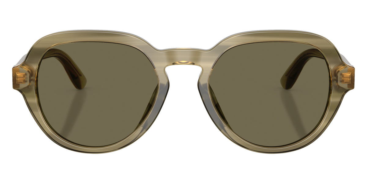 DOLCE&GABBANA DG4567 3480/3 52 - Transparent Green on Striped Green / Brown #id:dg456734803_s:100100